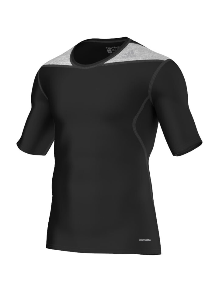 

Функциональная рубашка adidas TechFit Kompressionsshirt Kurzarm, черный