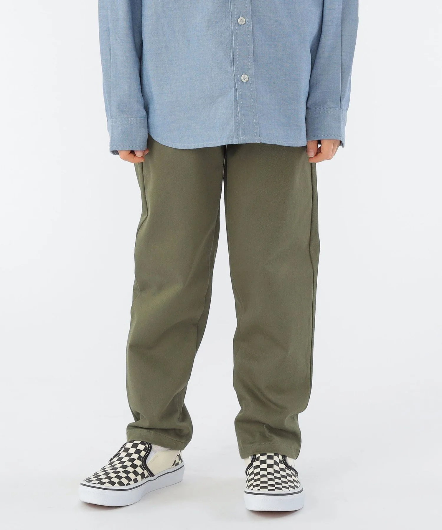 Детские брюки-комбинезон: 100–130 см / Wonder Shape Pants SHIPS KIDS, Olive — фото 2