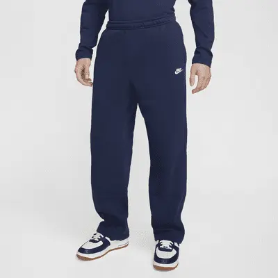

Брюки Nike Club, цвет Midnight Navy/Midnight Navy/White