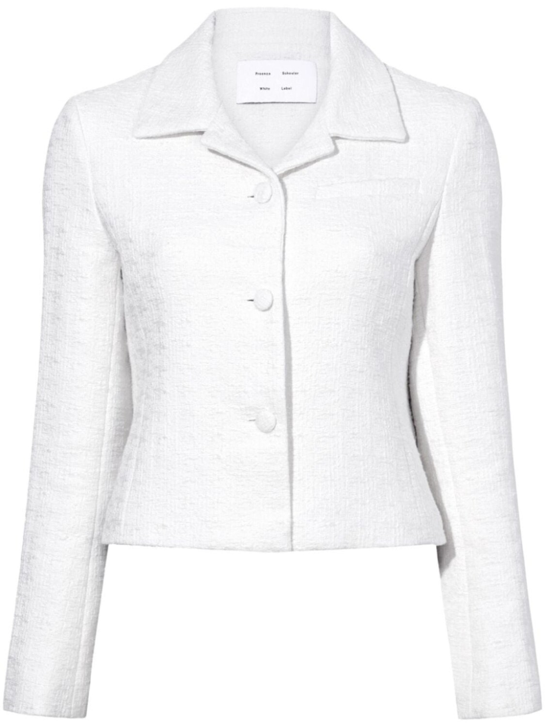 

Proenza Schouler White Label твидовый жакет Quinn, белый