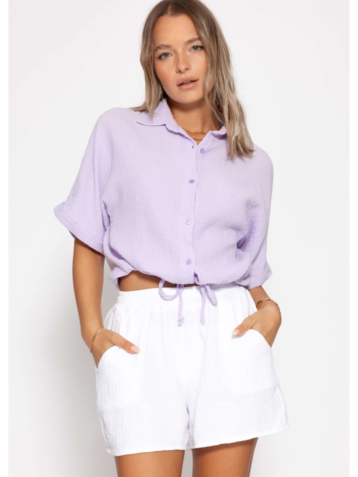 

Блузка SASSYCLASSY, сиреневый
