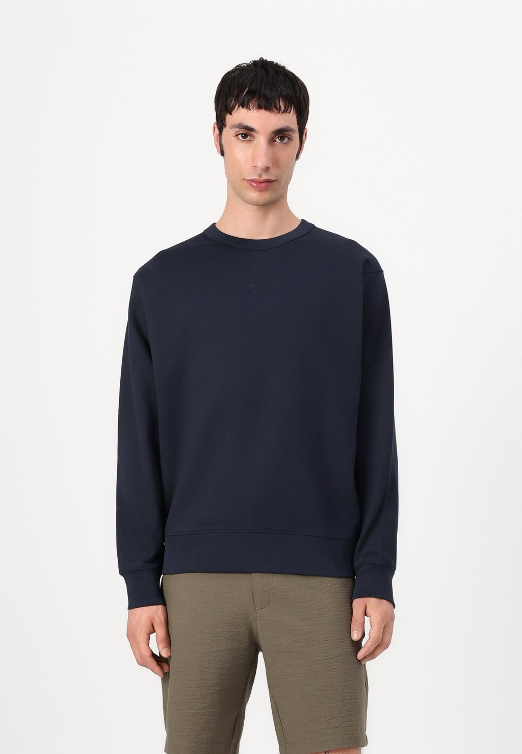 

Толстовка SLHRELAXLUKE CREW NECK Selected Homme, темно-синий