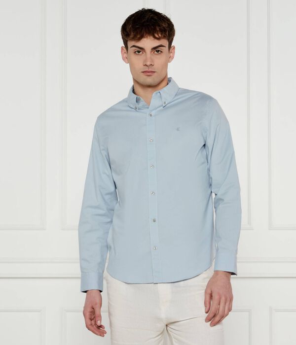 

Рубашка Оксфорд Classic fit Calvin Klein Jeans, синий
