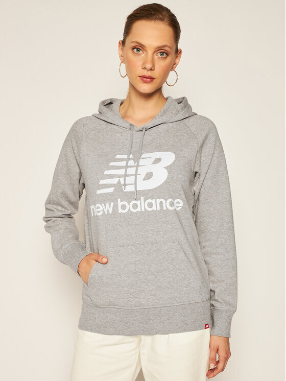 

Толстовка свободного кроя New Balance, серый