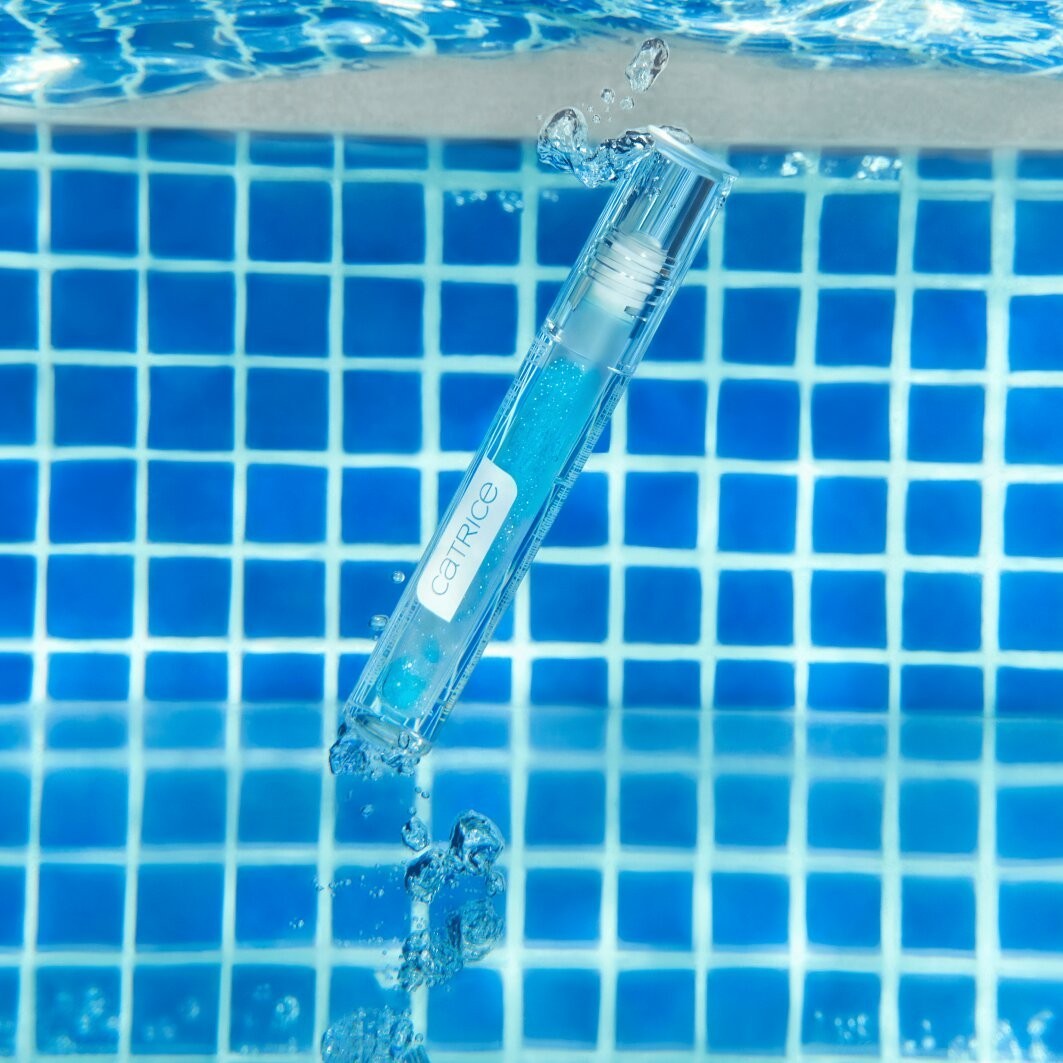 Бальзам для губ Catrice — Масло для губ poolside of life bi-phase , c03 - keep it pool, объем, 3.6 мл — фото 4