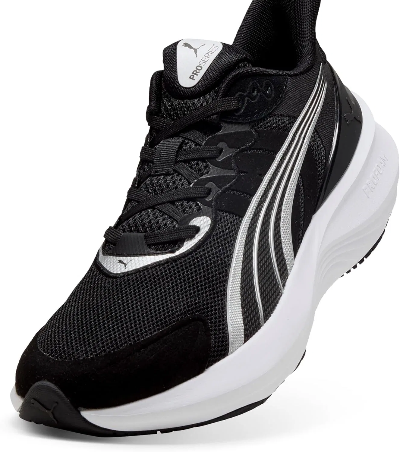 Мужские кроссовки PUMA Pulse Pro Cross Trainers, Black White Silver Ah25 — фото 4