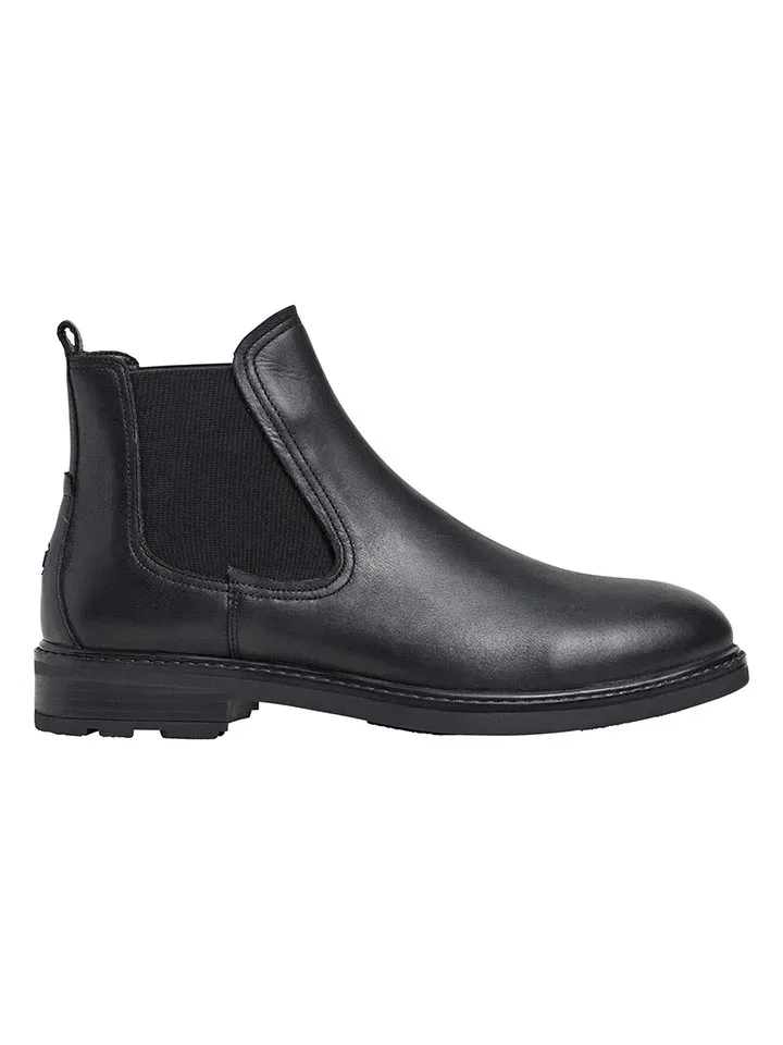 Челси-ботинки кожаные Pepe Jeans FOOTWEAR, черный