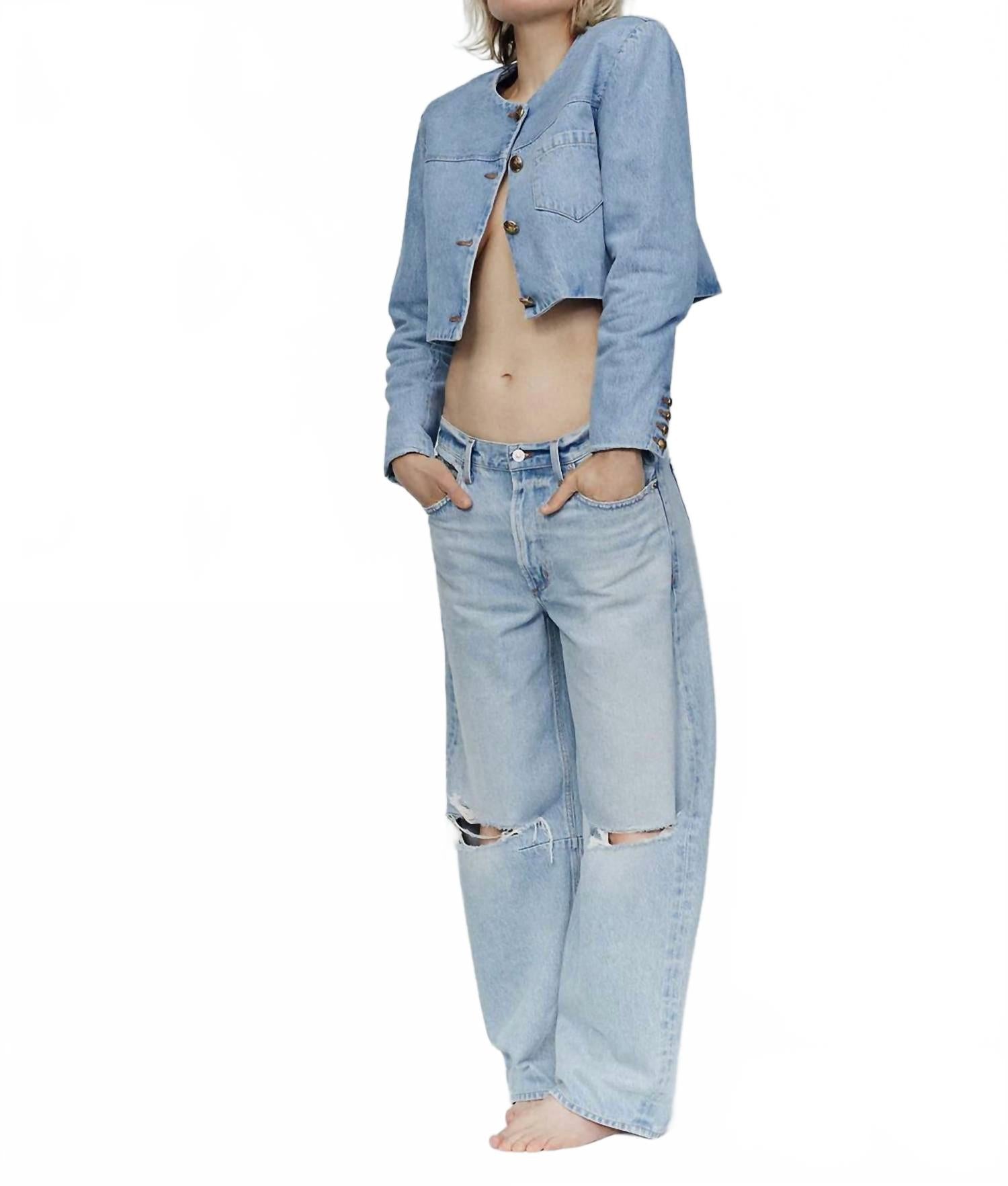 

Miro Relaxed Straight джинсы в синем Citizens of Humanity