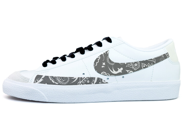 

Кроссовки Blazer Skateboard унисекс с низким верхом белого/серого/черного цвета Nike, Черный, Кроссовки Blazer Skateboard унисекс с низким верхом белого/серого/черного цвета Nike
