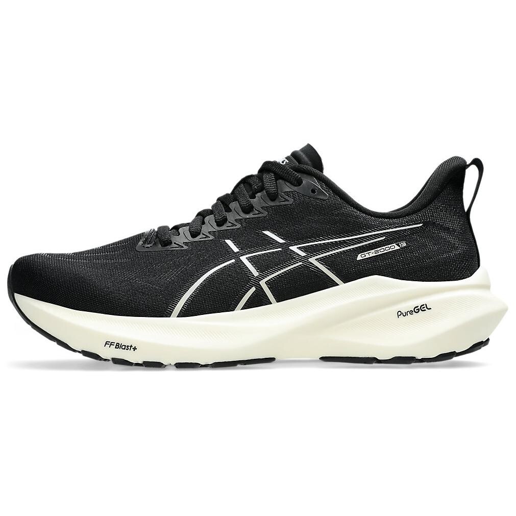 

Кроссовки женские с низким верхом, черные/белые Asics