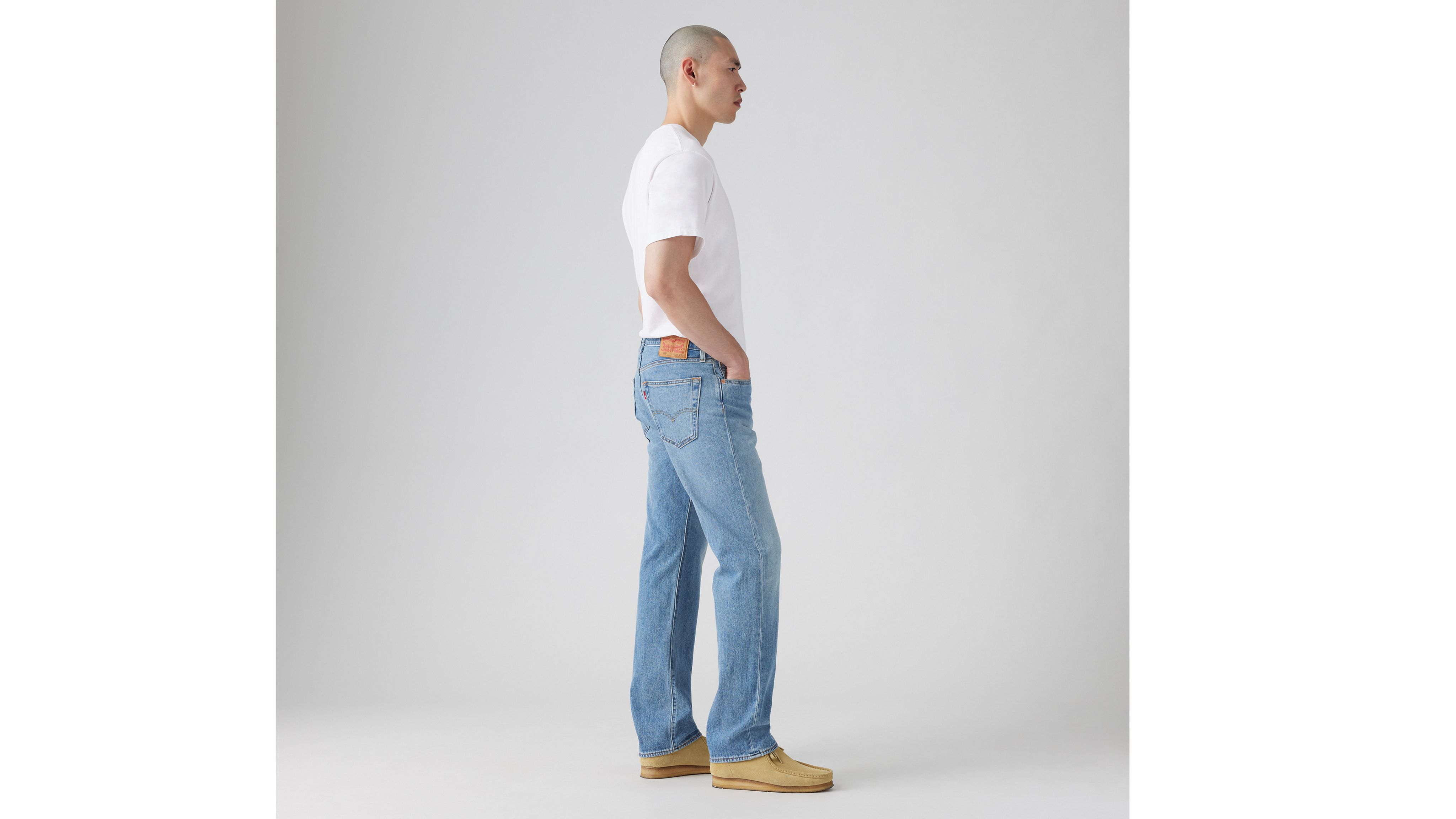 Мужские джинсы 501 Original Fit Levi's, Forgot Your Stretch - Medium Wash — фото 3