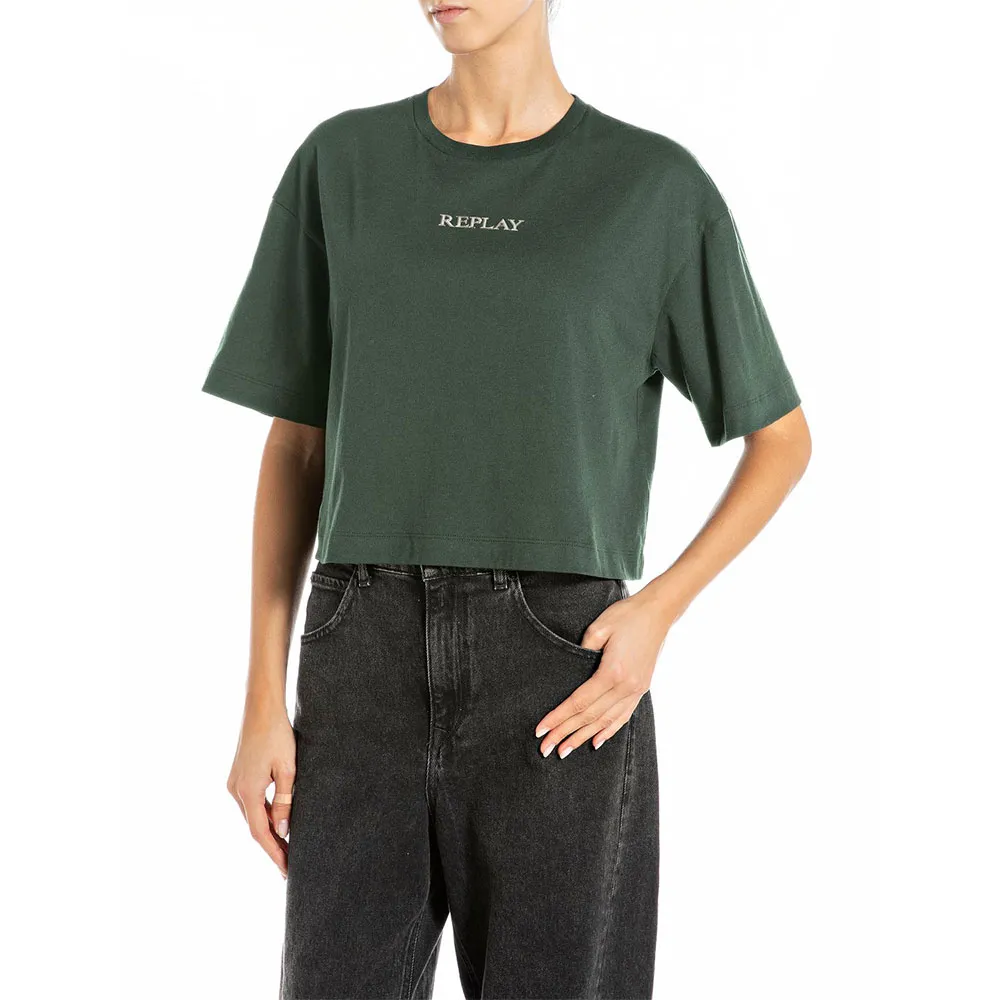 

Футболка с коротким рукавом Replay W3410D.000.20994, зеленый