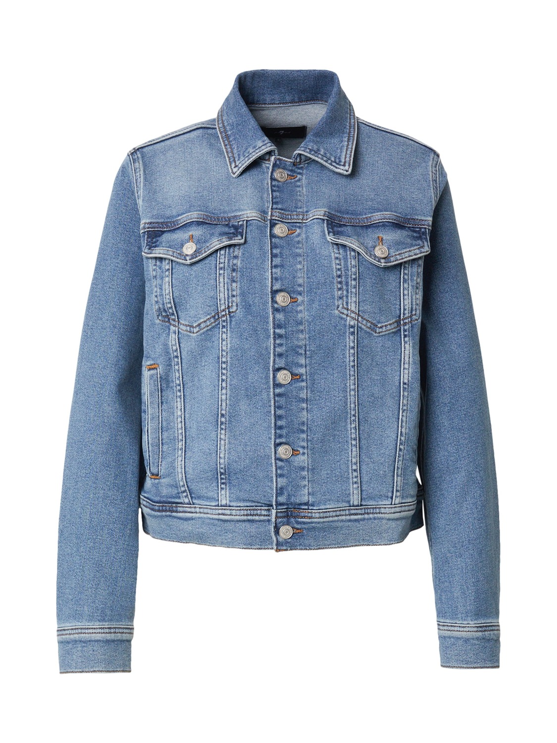 

7 for all mankind Куртка межсезонная 'ADI' в синем дениме