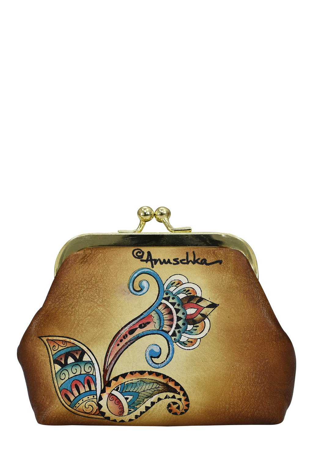 

Клатч HANDPAINTED ANUSCHKA, светло-голубой
