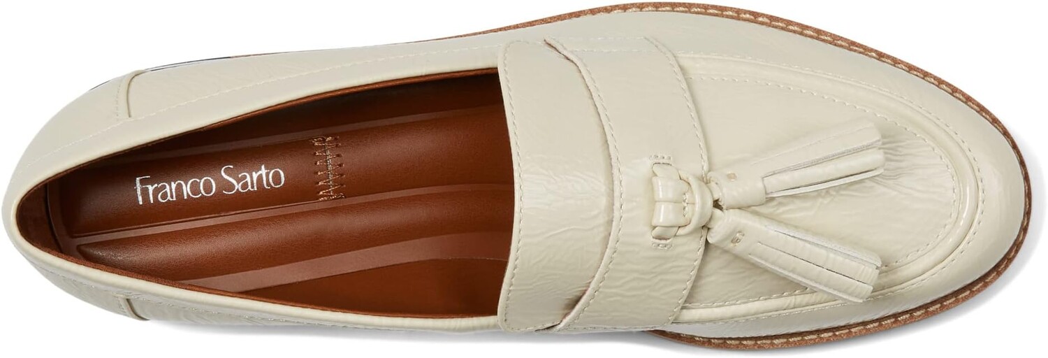 Лоферы Franco Sarto Carolynn, цвет Putty White Patent Synthetic — фото 2