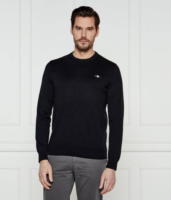 

Свитер Gant Regular Fit, черный