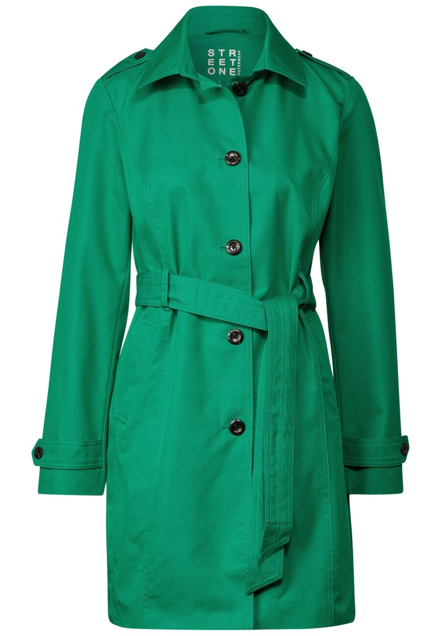 

Пальто STREET ONE Between-Seasons Coat, зеленый/травянисто-зеленый