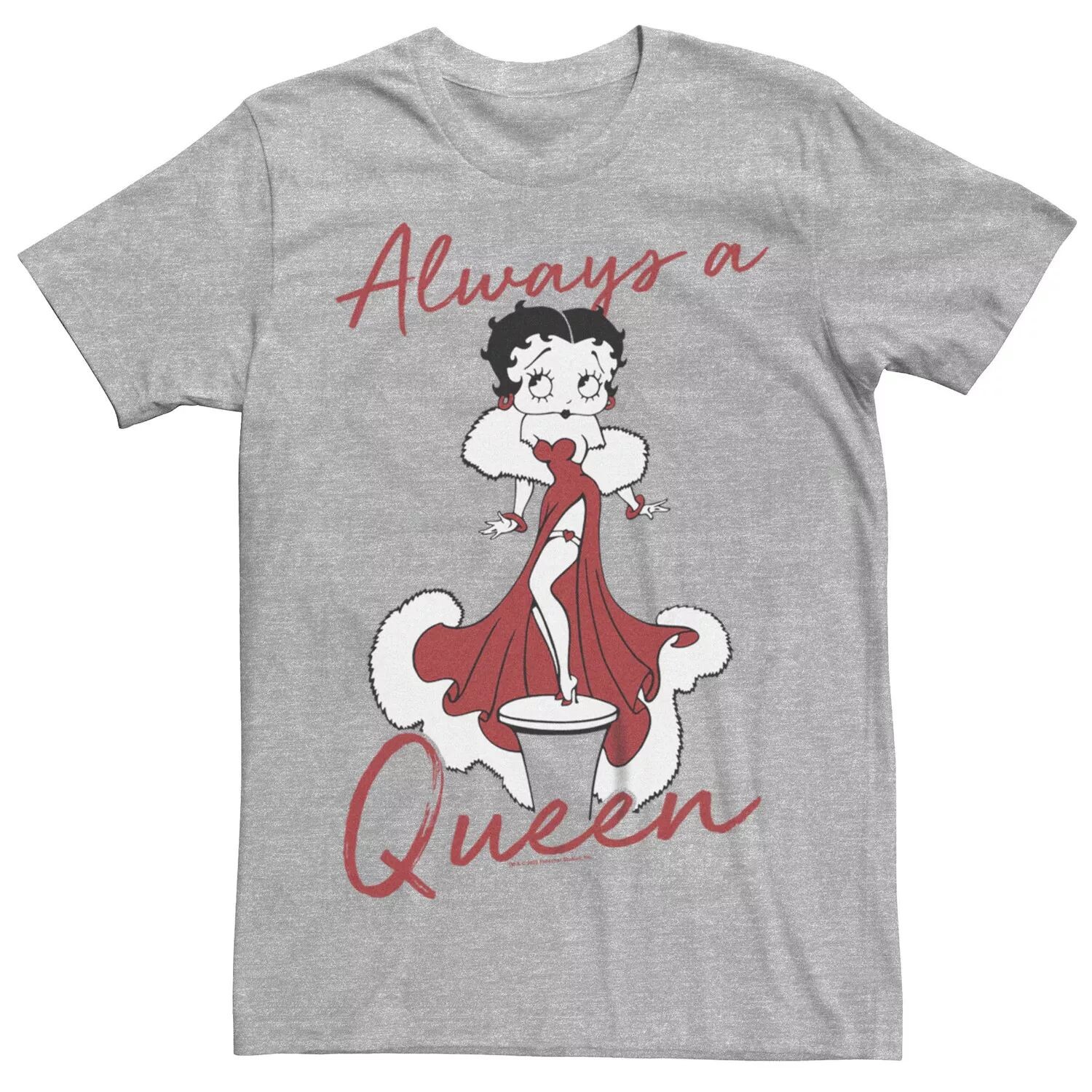 Детская футболка с рисунком Betty Boop Always A Queen Boyfriend Licensed Character