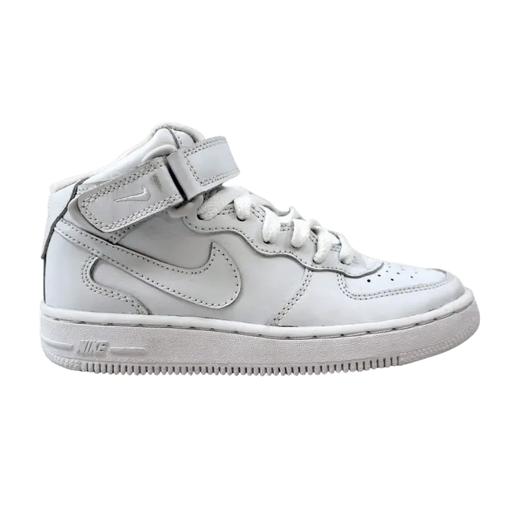 

Кроссовки Nike Force 1 Mid PS 'White', белый