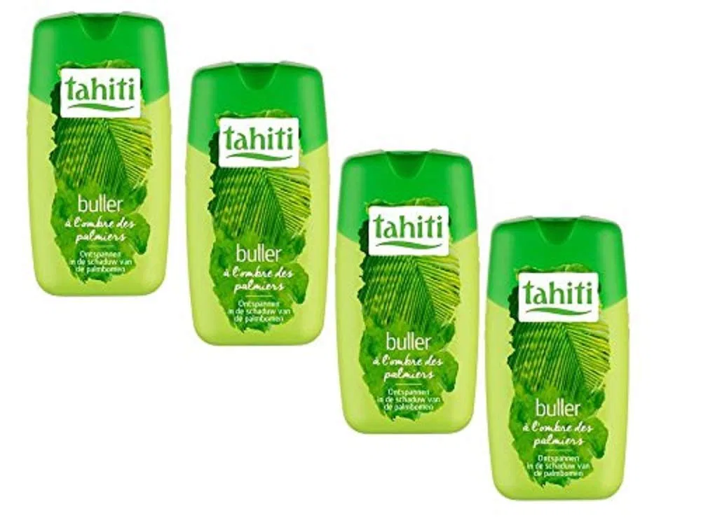 Гель для душа Tahiti Premium Buller с ароматом пальмовой тени, 4 шт. по 250 мл Tahiti