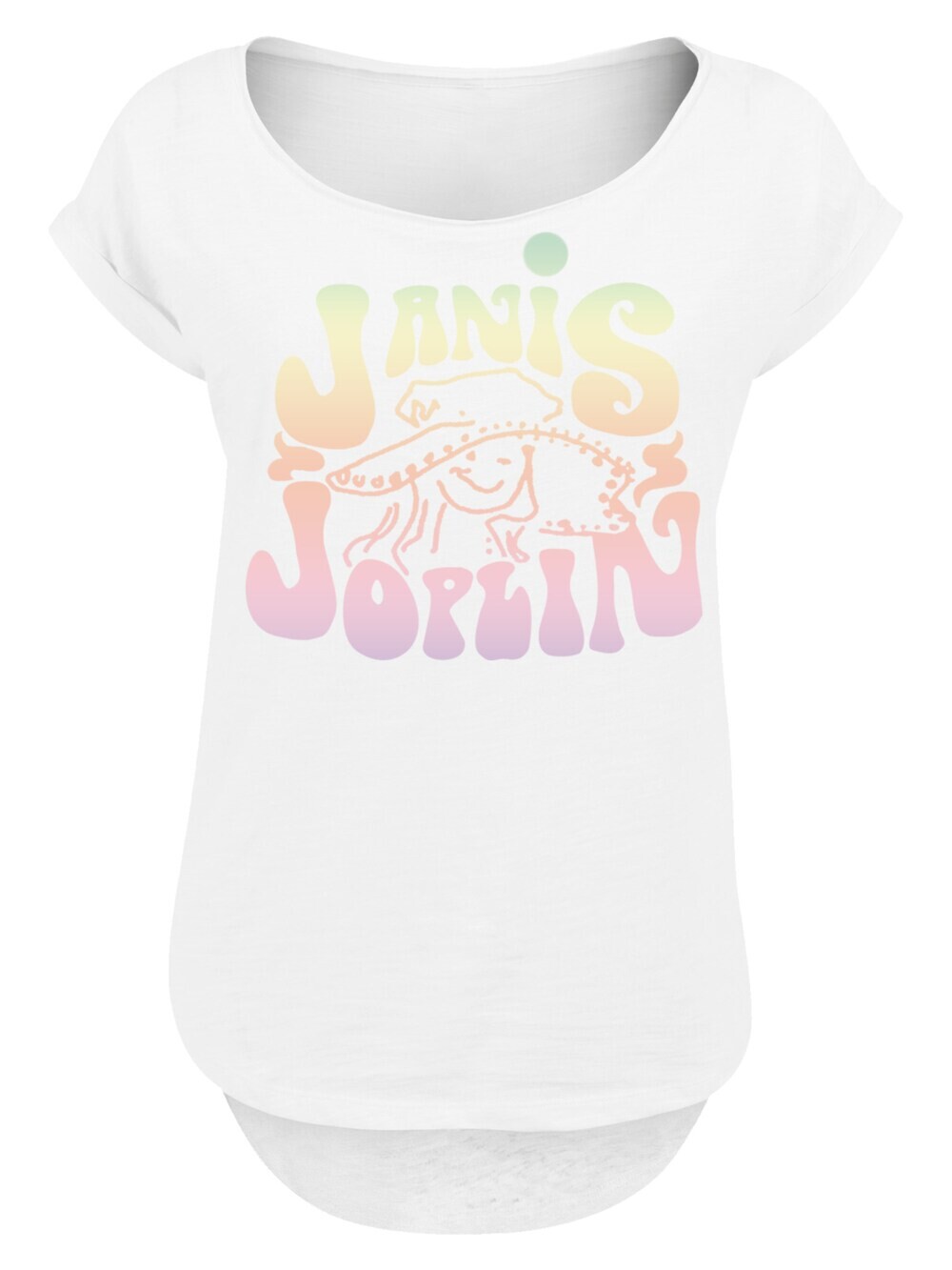 

Рубашка F4NT4STIC Janis Joplin, белый