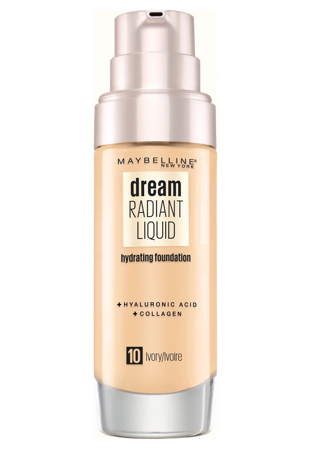 

Тональный крем Dream Radiant Liquid Make-Up Maybelline New York, цвет 10 ivory