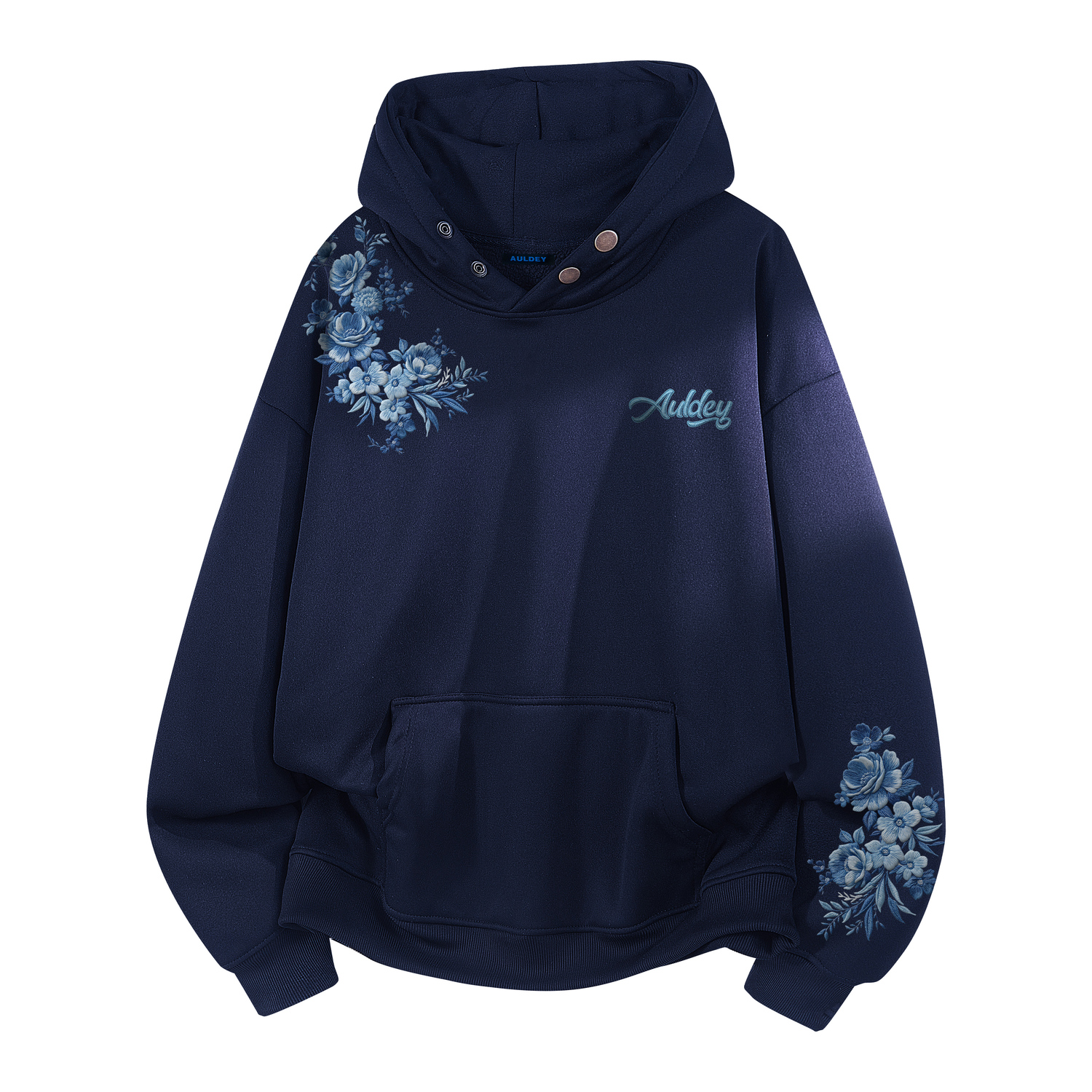 

Толстовка Unisex Hooded Moderate Regular AULDEY, темно-синий[thickened and fleece-lined]