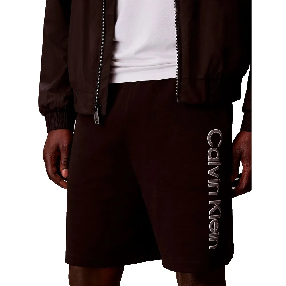 Шорты Calvin Klein EU 350 Terry Graphic, коричневый — фото 4