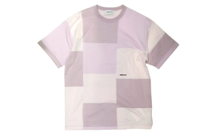 

Футболка с коротким рукавом в стиле пэчворк AMBUSH, розовый