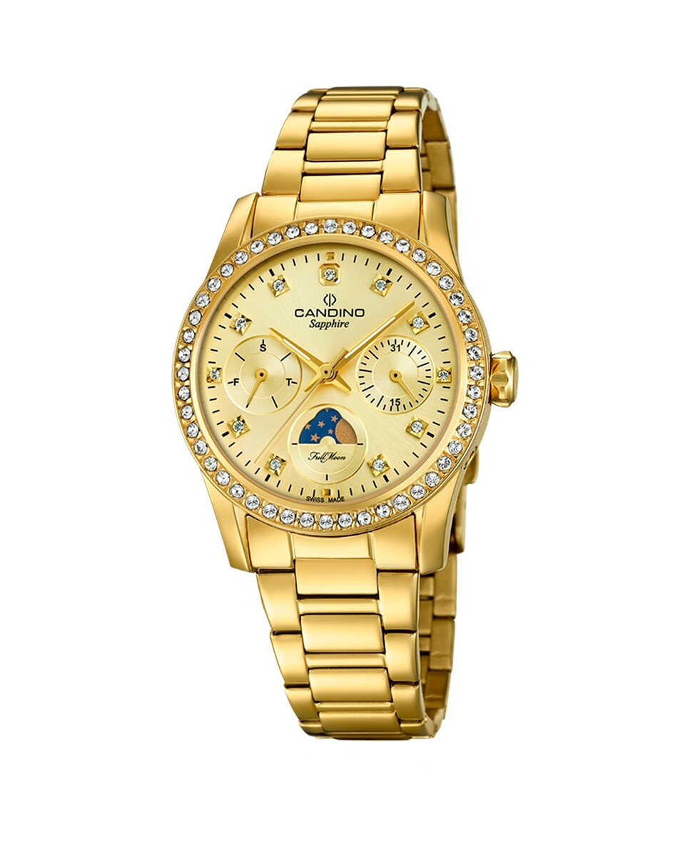 

C4689/2 Lady Casual женские часы из серебряной стали Candino, золотой