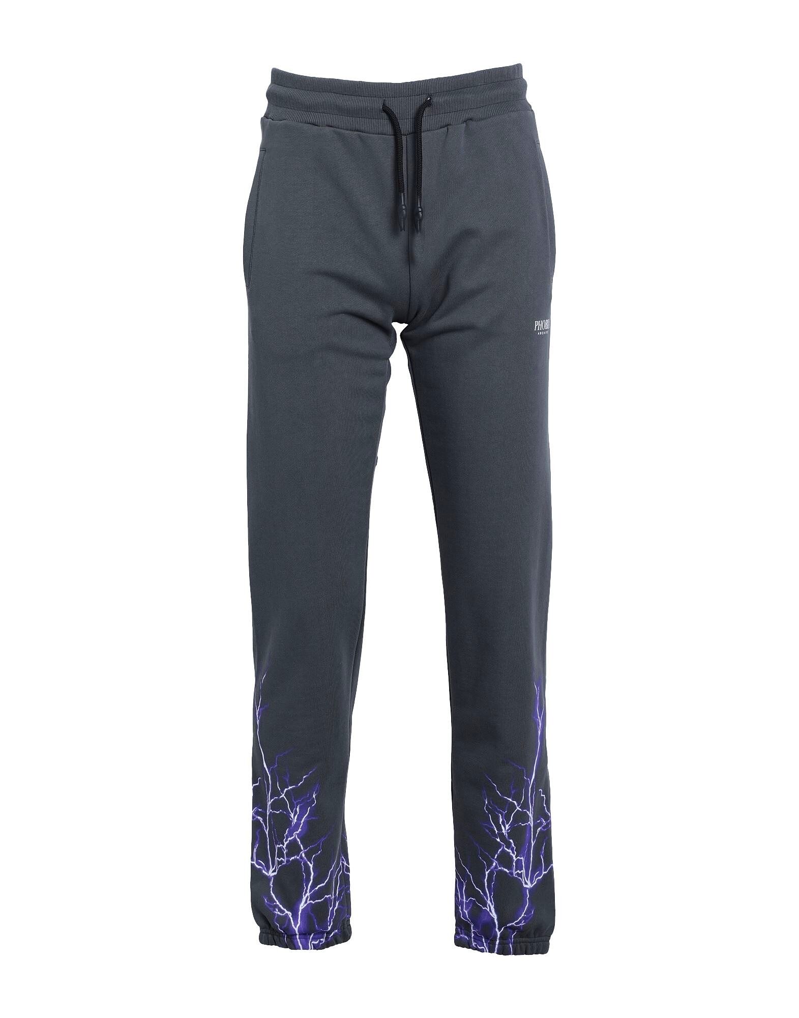 

Брюки Pants With Purple Lightning Phobia Archive, свинцовый