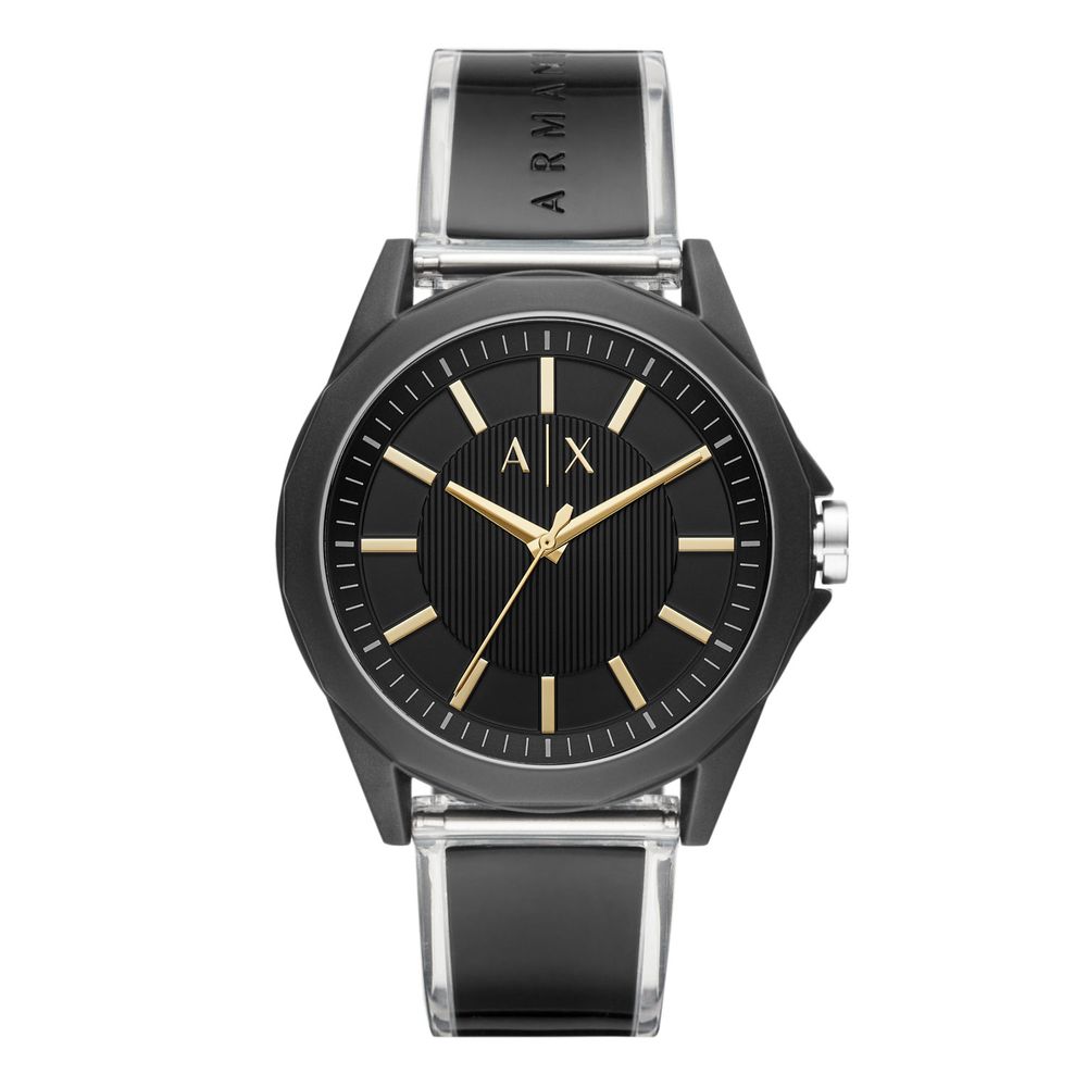 

Черные мужские часы Armani Exchange