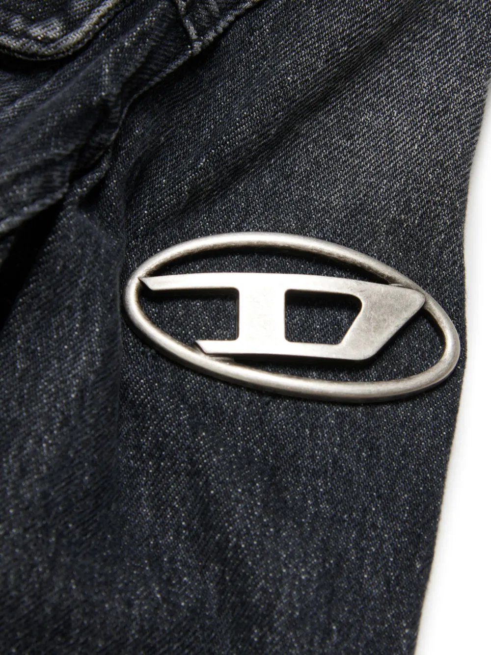 Джинсовая куртка Jslimmy Diesel Kids, черный — фото 3