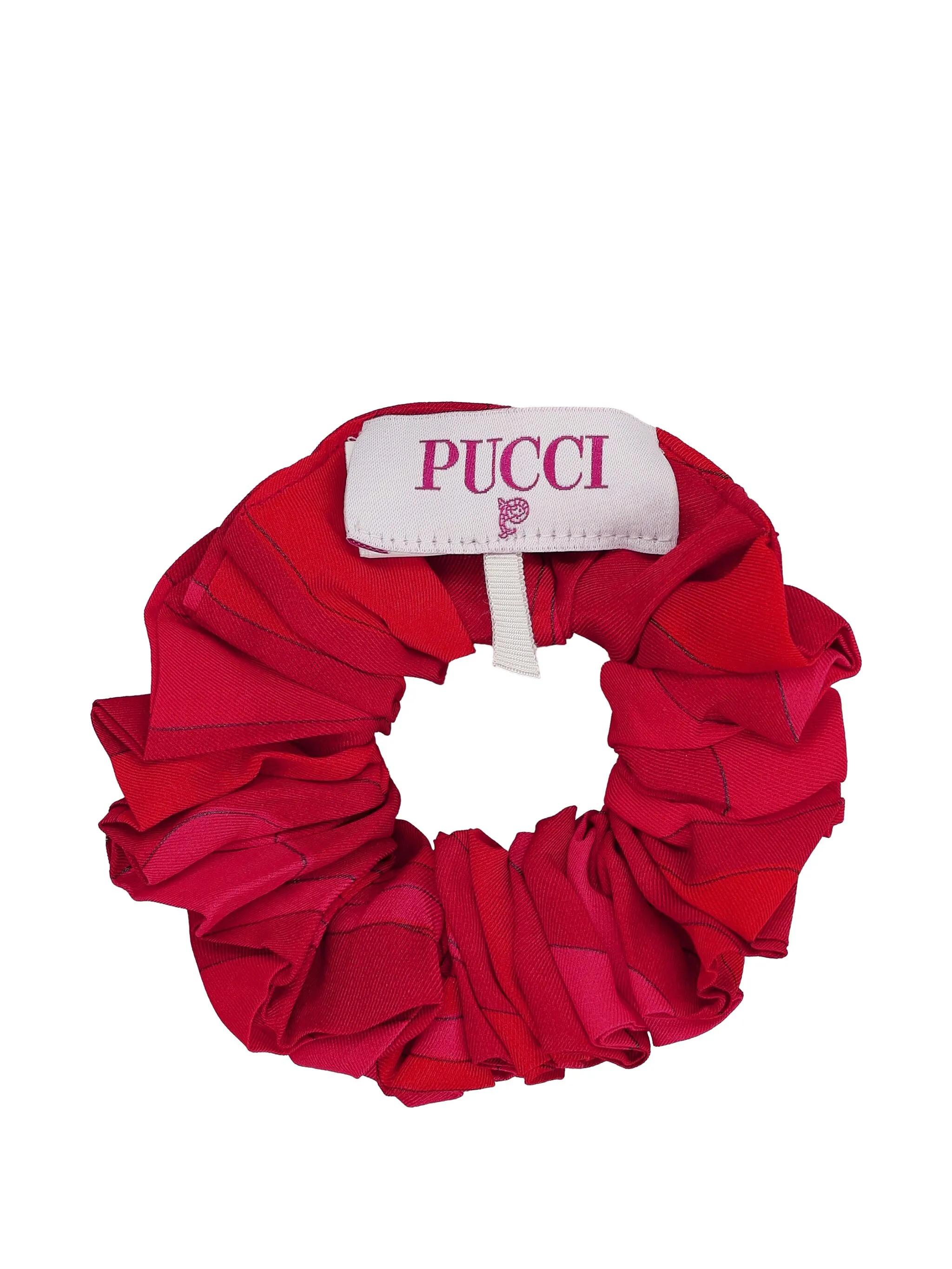 

Резинка для волос с узором Pucci Junior, красный