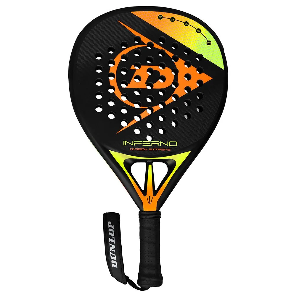 

Ракетка для паделя Dunlop Inferno Carbon Extreme, желтый
