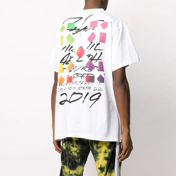 Футболка futura alien s s over tee Off-White, белый — фото 3