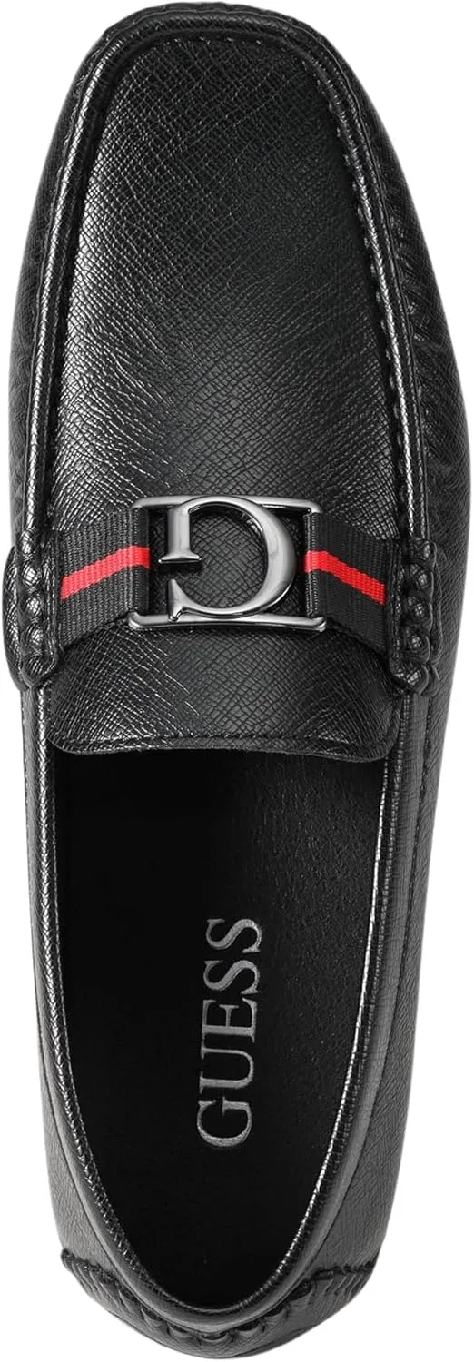 Лоферы GUESS Black Saffiano 004 — фото 4