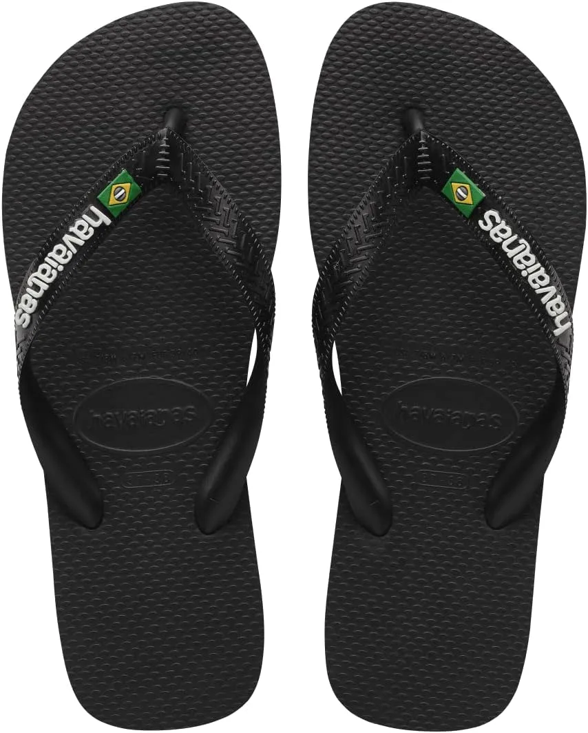 Шлепанцы Havaianas Brazil Logo, черный