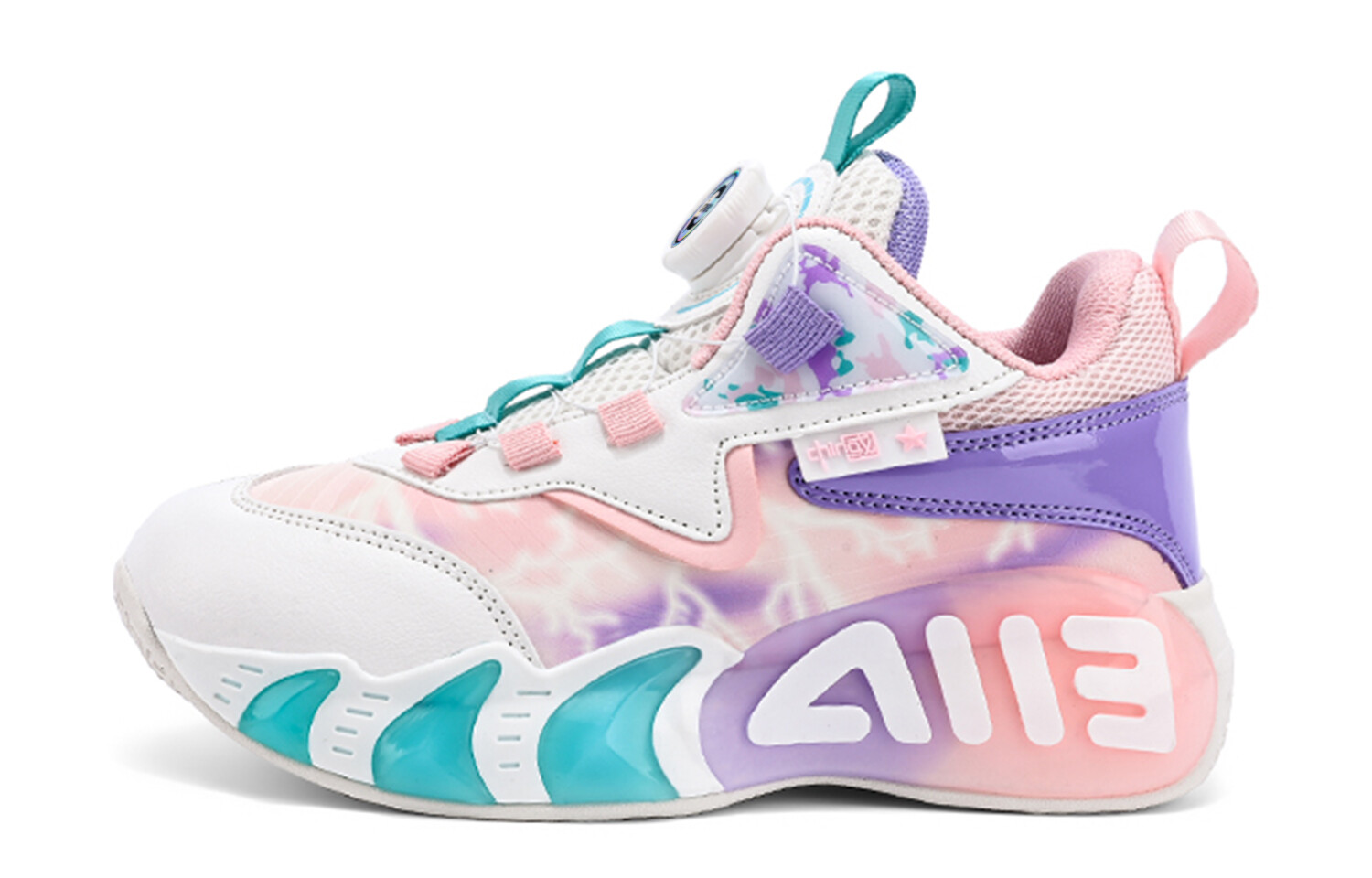 Детские баскетбольные кроссовки Kids Low-top Imau, белый — фото 2