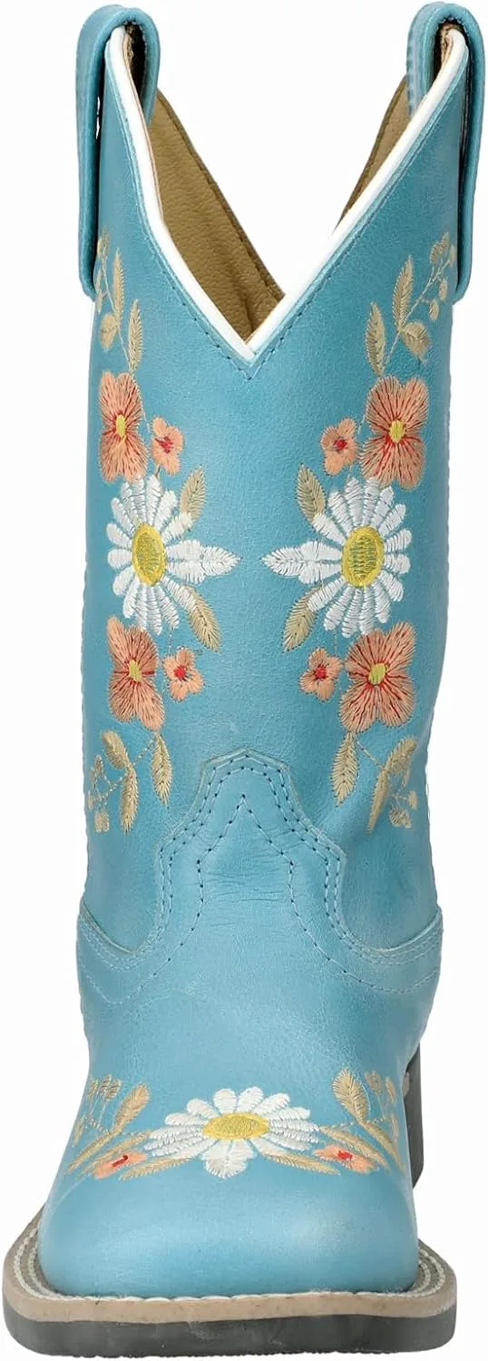 Западные ботинки Smoky Mountain для девочек Пустынные цветы Бирюзовые 3305C Smoky Mountain Boots — фото 2