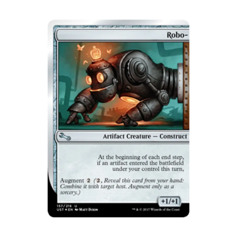 

CCG Робо- (U), MTG - Unstable