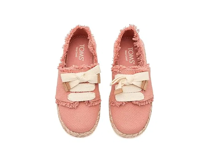 Кроссовки Carolina Lace-Up TOMS Kids, Pink — фото 3