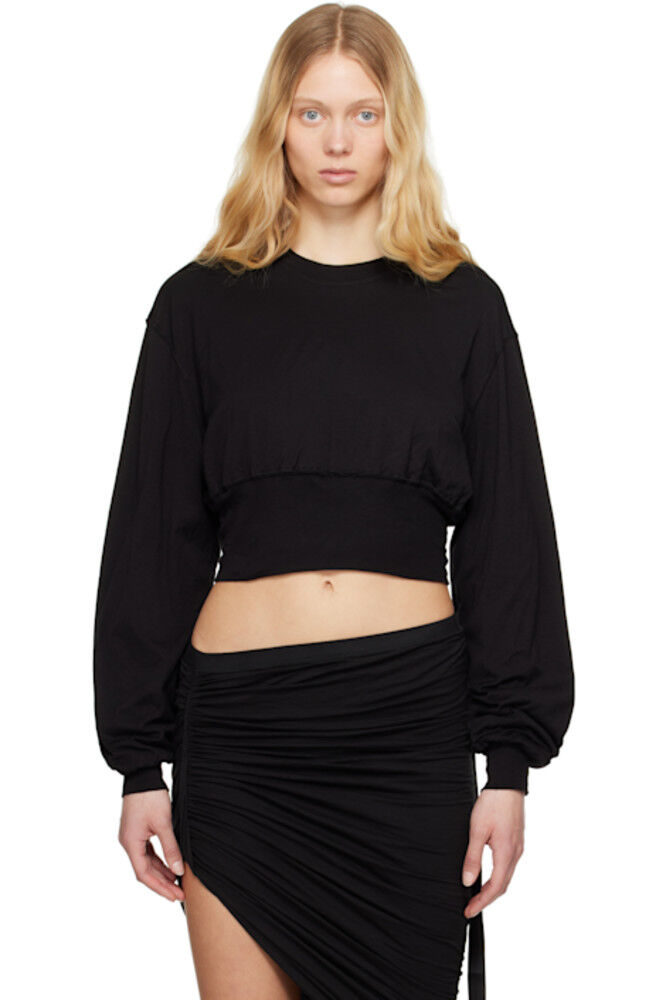

Черный свитшот Hollywood Tatlin Rick Owens DRKSHDW