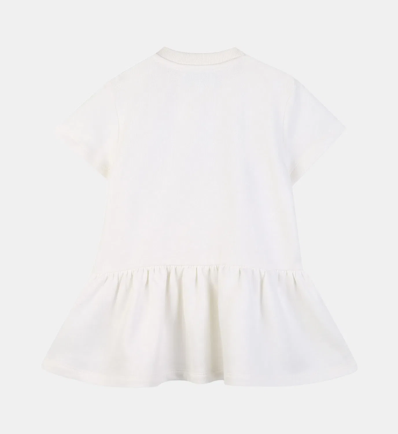 Платье из флиса Kenzo Kids, белый — фото 2