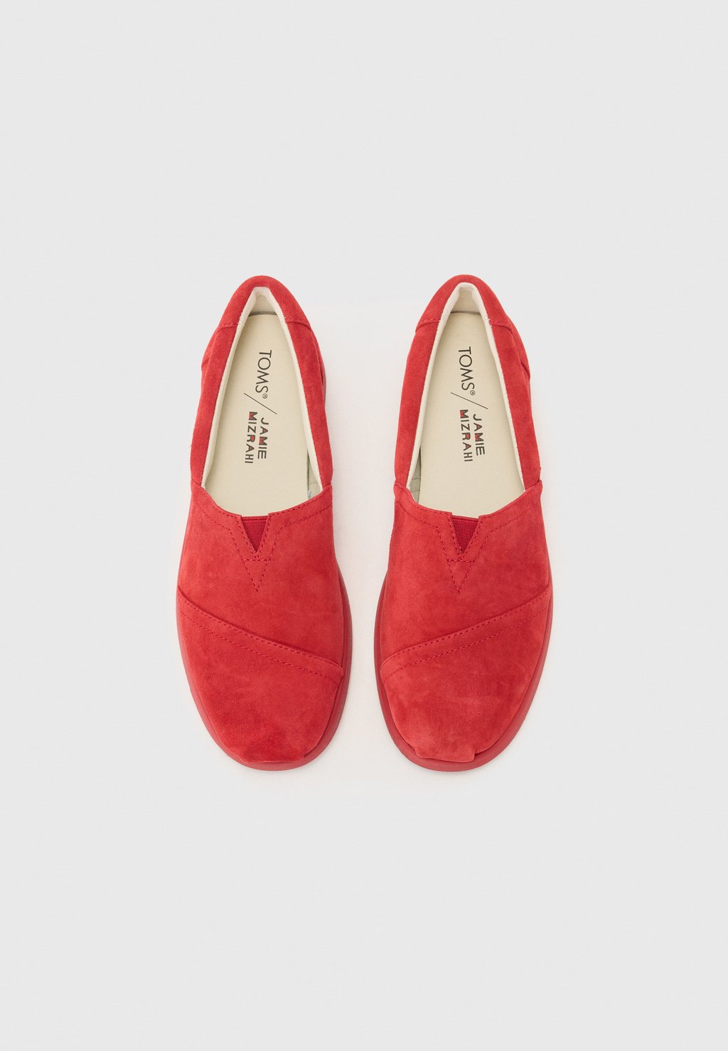 Слипоны  X JAMIE MIZRAHI TOMS, красный — фото 4