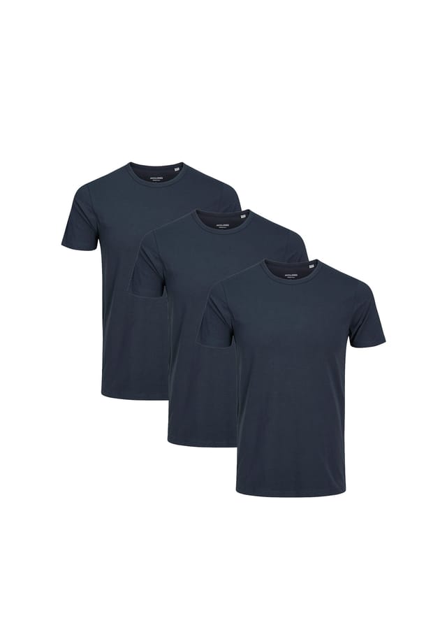 

Футболка 3 шт. в упаковке базовая Jack & Jones, синий