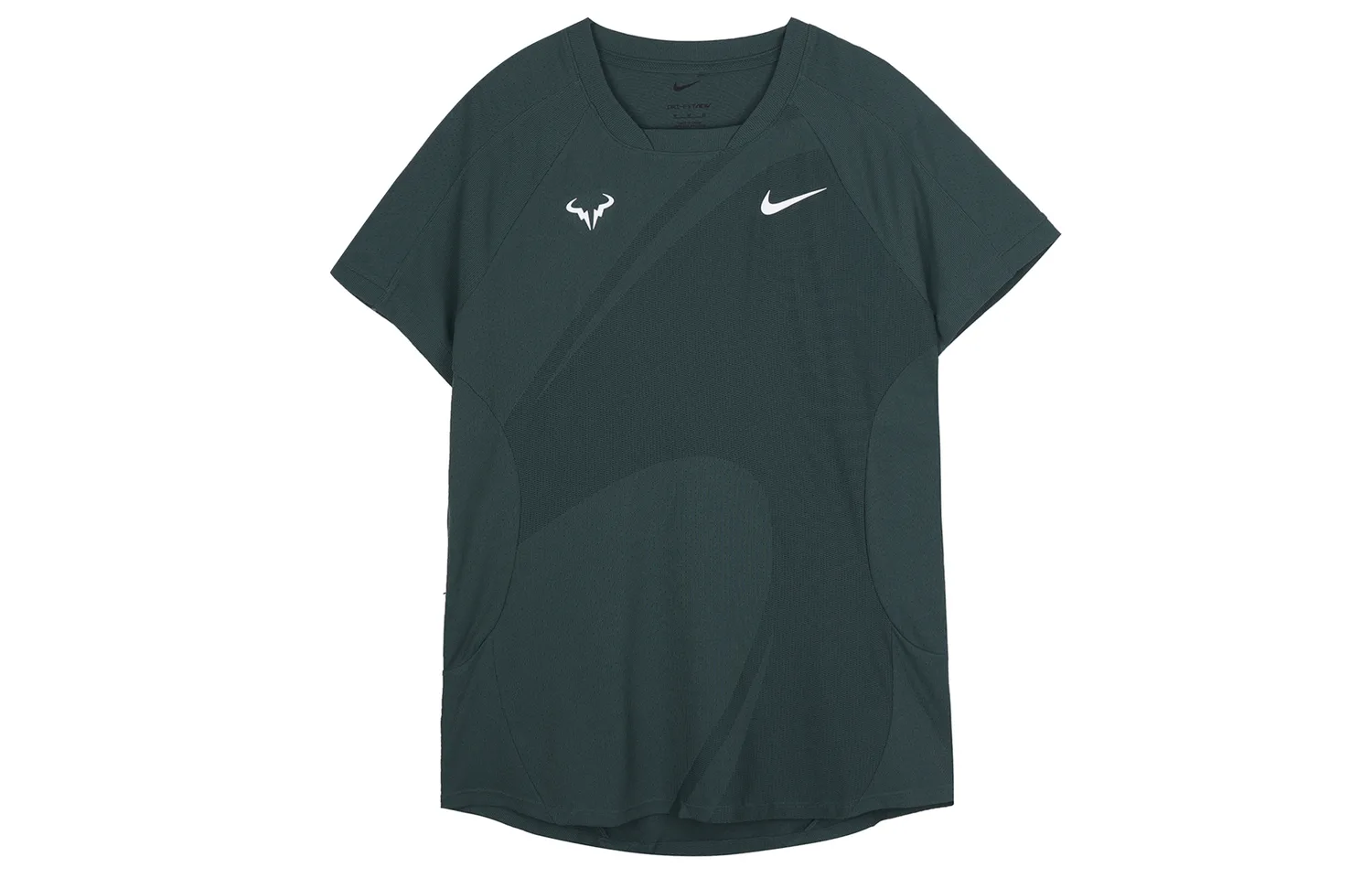 Nike Футболка мужская темно-зеленого цвета
