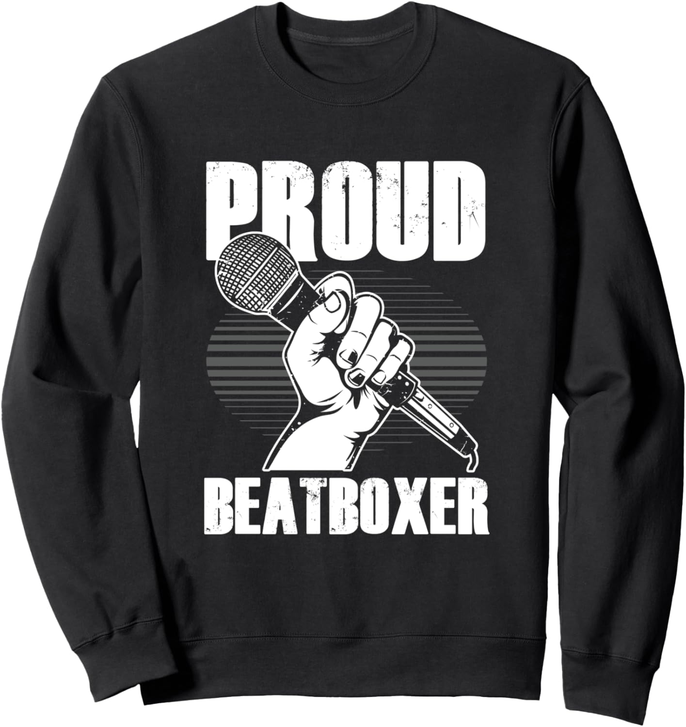 

Хип-хоп арт-обертка, битбокс, крутой художник, гетто-стрит, битбоксер, толстовка Beatboxing Music Musician Sound Dj Hip Hop Gift, черный