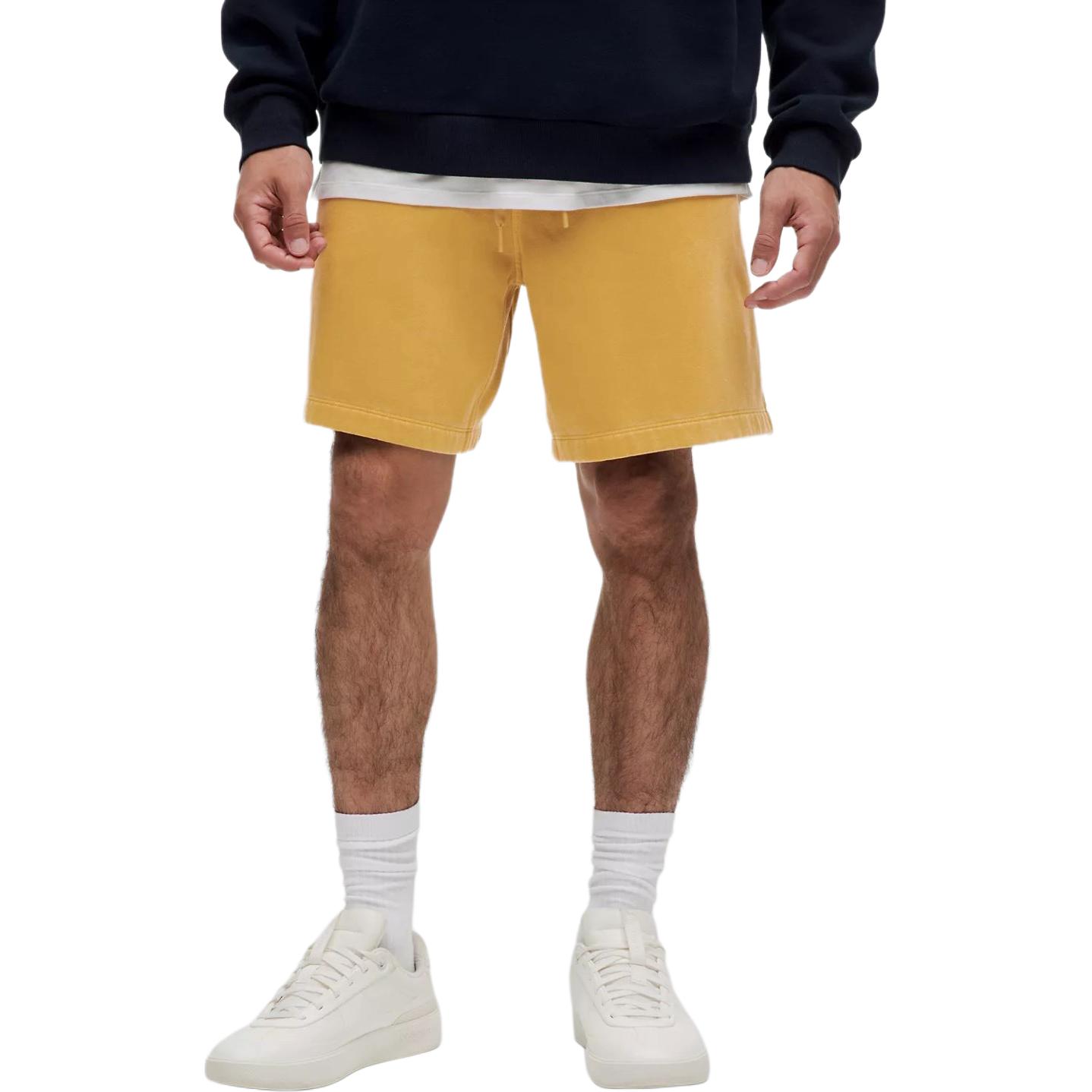 

Lululemon Steady State Расслабленные повседневные шорты 7' мужские smoked black pine