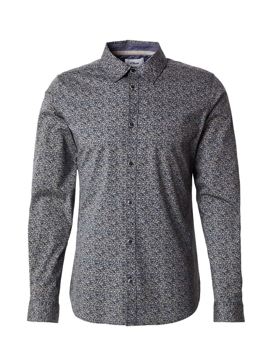 

Рубашка Slim Fit на пуговицах s.Oliver, Khaki